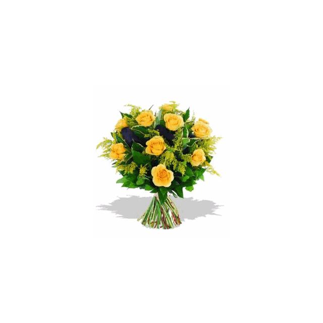 (두바이) 12송이의 yellow roses