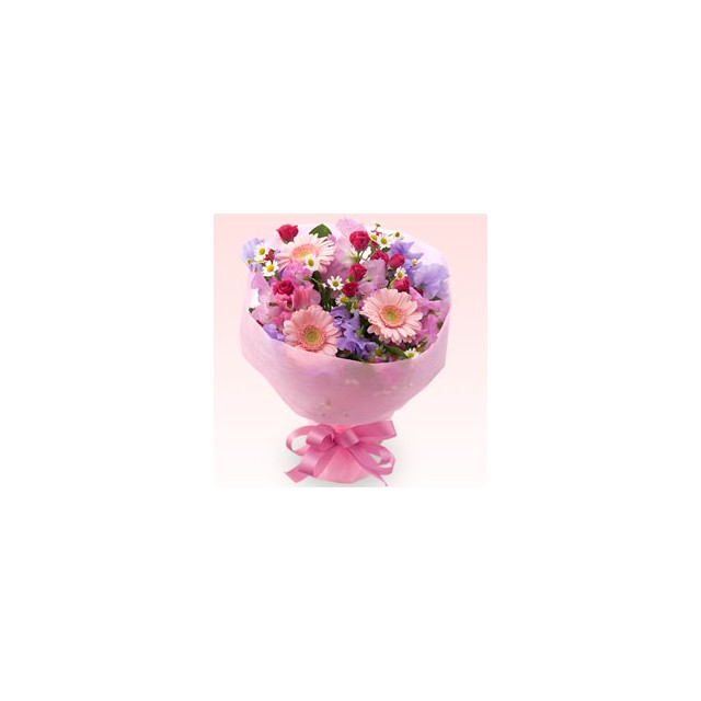 (일본) 핑크 꽃다발